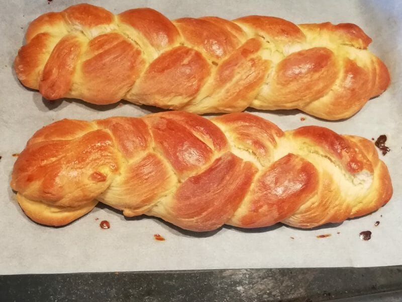 Cliquez pour zoomer ! Brioche tressée à la mie filante Thermomix par graziella_6