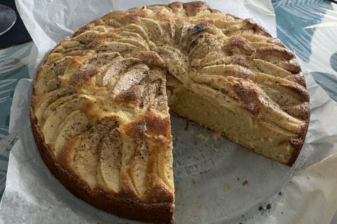 Cliquez pour zoomer ! Gâteau aux pommes et mascarpone Thermomix par melaine53