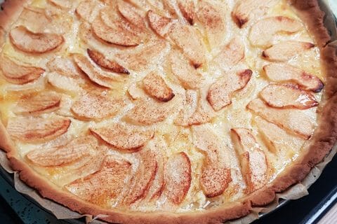 Cliquez pour zoomer ! Tarte aux pommes alsacienne Thermomix par cha_28
