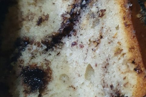 Cliquez pour zoomer ! Plum cake aux pépites de chocolat Thermomix par loumina