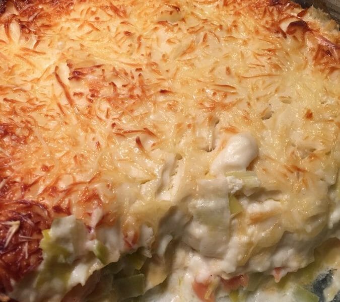 Cliquez pour zoomer ! Lasagnes au saumon et poireaux Thermomix par stalou