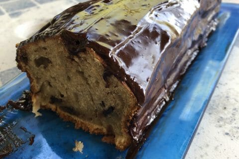Cliquez pour zoomer ! Cake banane et pépites de chocolat au Thermomix