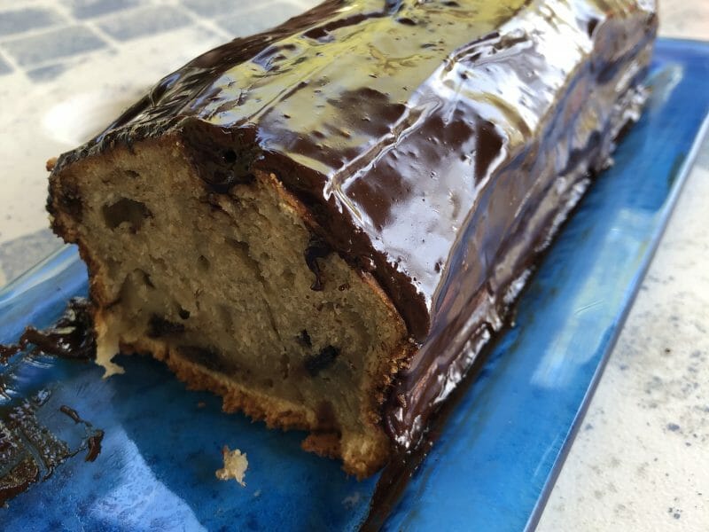 Cliquez pour zoomer ! Cake banane et pépites de chocolat Thermomix par stalou