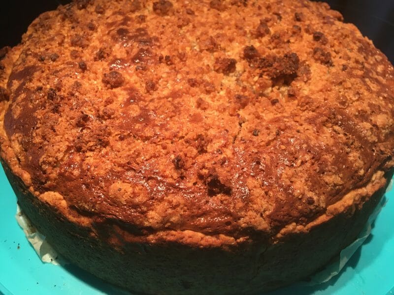 Cliquez pour zoomer ! Tarte aux pommes façon crumble Thermomix par peggy_23