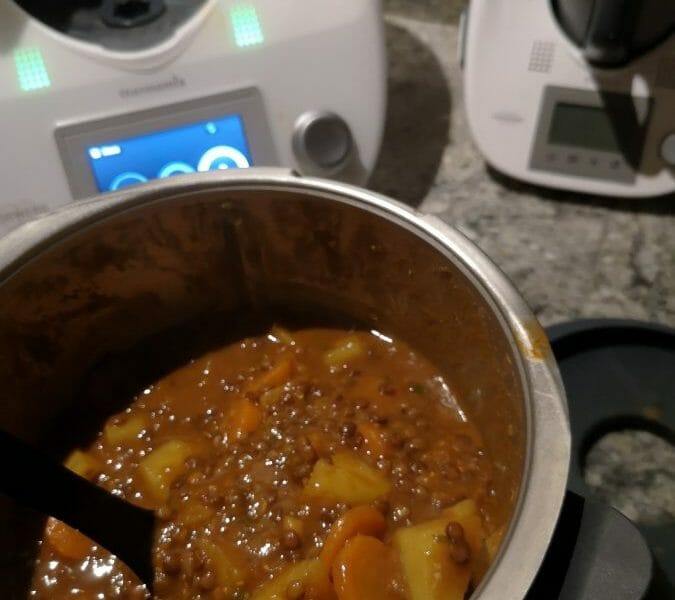 Soupe de lentilles – 3dess Thermomix par Marie.Nanou