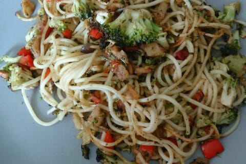 Cliquez pour zoomer ! Salade de brocolis au Thermomix