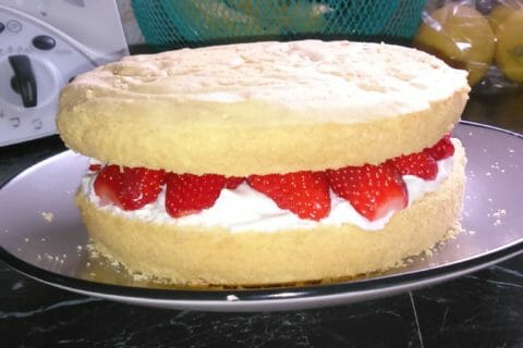 Cliquez pour zoomer ! Gâteau de savoie au Thermomix