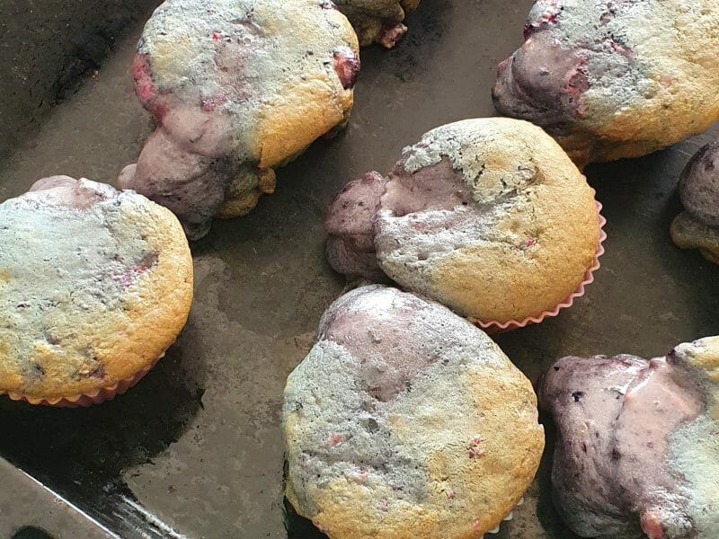 Cliquez pour zoomer ! Mini muffins aux fruits rouges Thermomix par sylvain_30