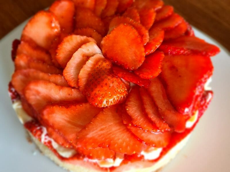 Cliquez pour zoomer ! Fraisier Thermomix par barbara_33