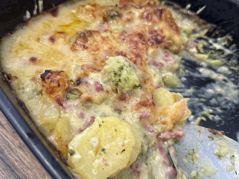 Cliquez pour zoomer ! Gratin de pommes de terre et brocolis Thermomix par kati_kat
