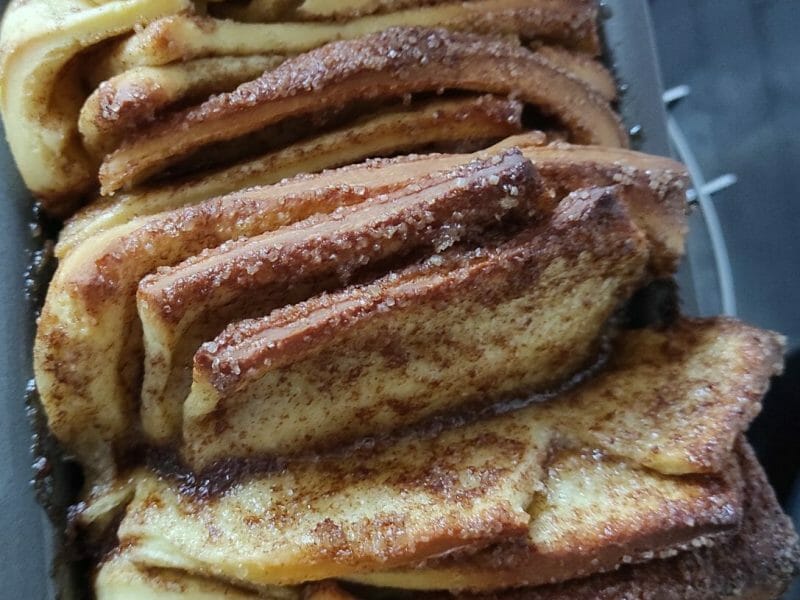 Cliquez pour zoomer ! Brioche à effeuiller à la cannelle Thermomix par amelie_127