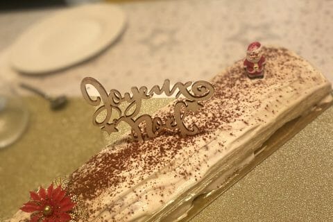 Cliquez pour zoomer ! Bûche Tiramisu Thermomix par letilou85