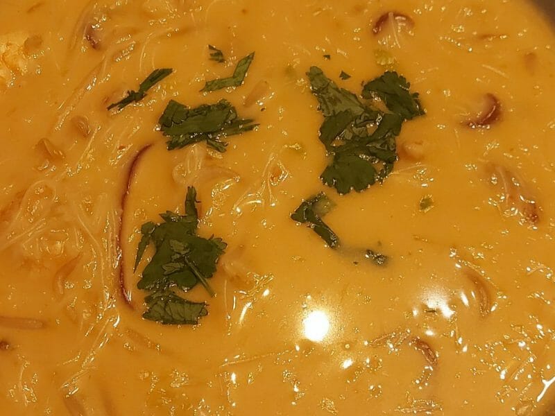 Cliquez pour zoomer ! Soupe thaï crevettes et lait de coco Thermomix par Abby88
