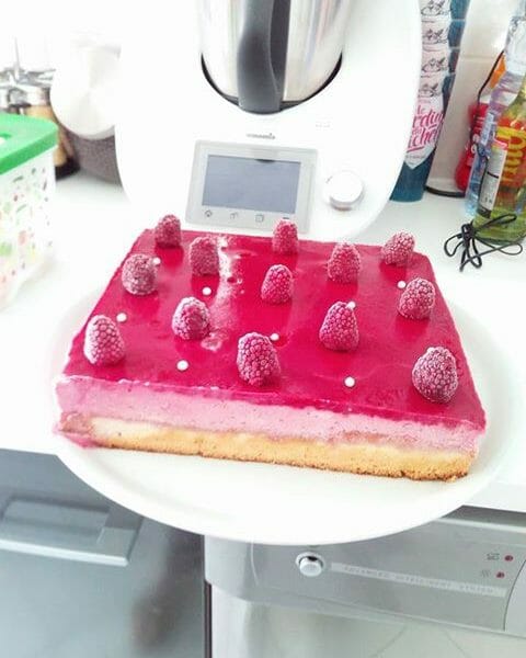 Cliquez pour zoomer ! Bavarois aux framboises Thermomix par Abby88
