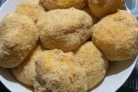 Cliquez pour zoomer ! Croquettes de pommes de terre à la mozzarella Thermomix par alessandra_3