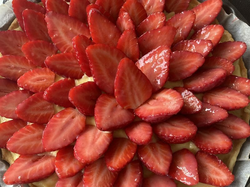 Cliquez pour zoomer ! Tarte aux fraises Thermomix par alessandra_3