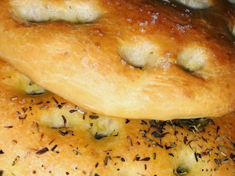 Cliquez pour zoomer ! Focaccia Thermomix par Latifa