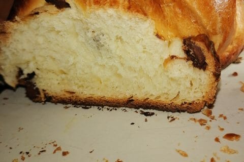 Cliquez pour zoomer ! Brioche tressée à la mie filante Thermomix par severine_117