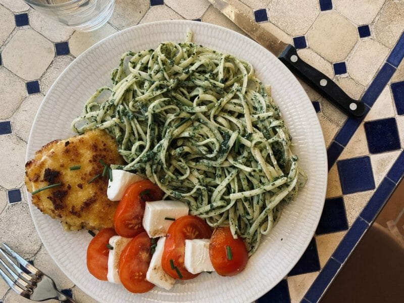 Cliquez pour zoomer ! Tagliatelles à la crème d’épinards Thermomix par paulipop