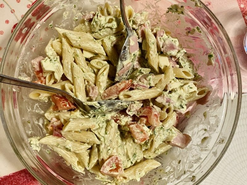 Cliquez pour zoomer ! Salade de penne à l’italienne Thermomix par paulipop