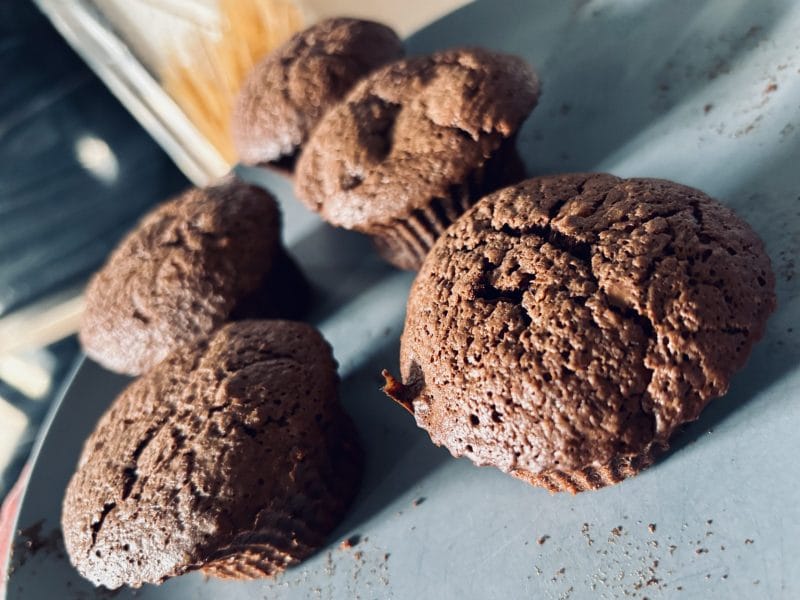 Cliquez pour zoomer ! Browfins choco banane et pécan Thermomix par he_lene