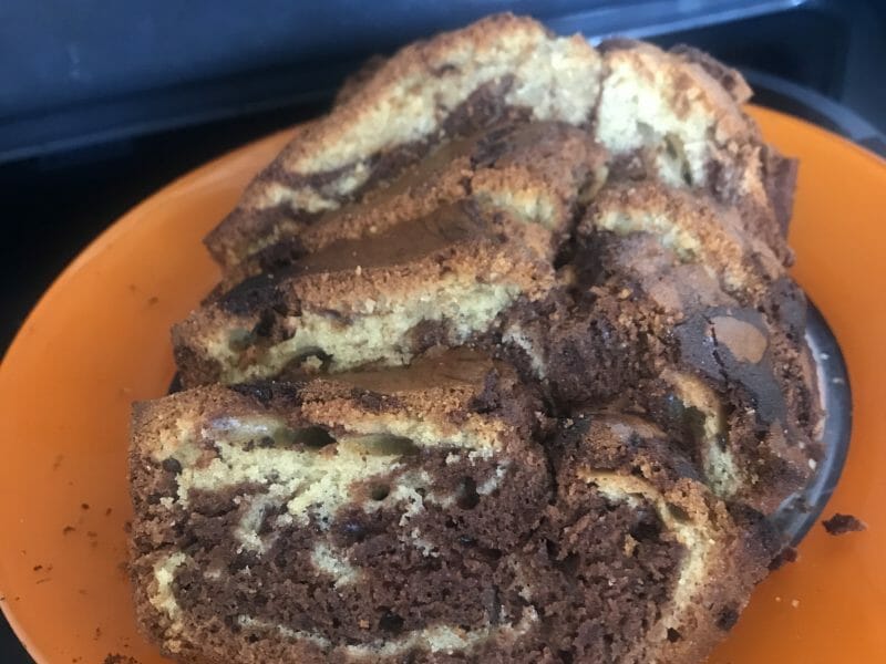 Cliquez pour zoomer ! Marbré au chocolat Thermomix par yasmine_15
