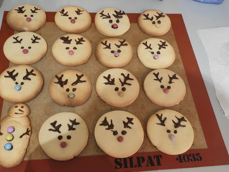 Cliquez pour zoomer ! Sablés rennes de Noël Thermomix par ophelie_58
