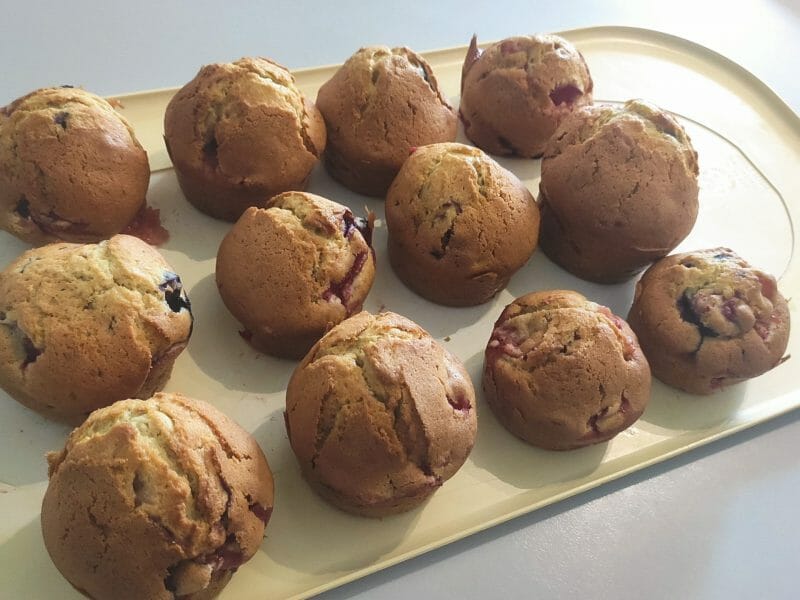 Cliquez pour zoomer ! Muffins aux fraises Thermomix par ophelie_58