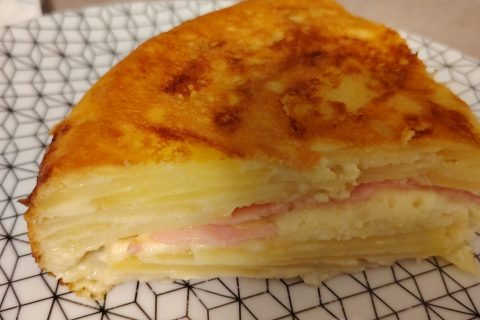 Cliquez pour zoomer ! Gâteau invisible raclette Thermomix par sandrinedegardin