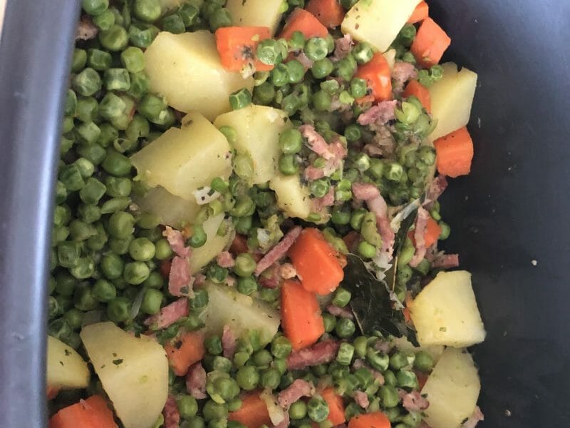 Cliquez pour zoomer ! Jardinière de légumes aux lardons Thermomix par monette