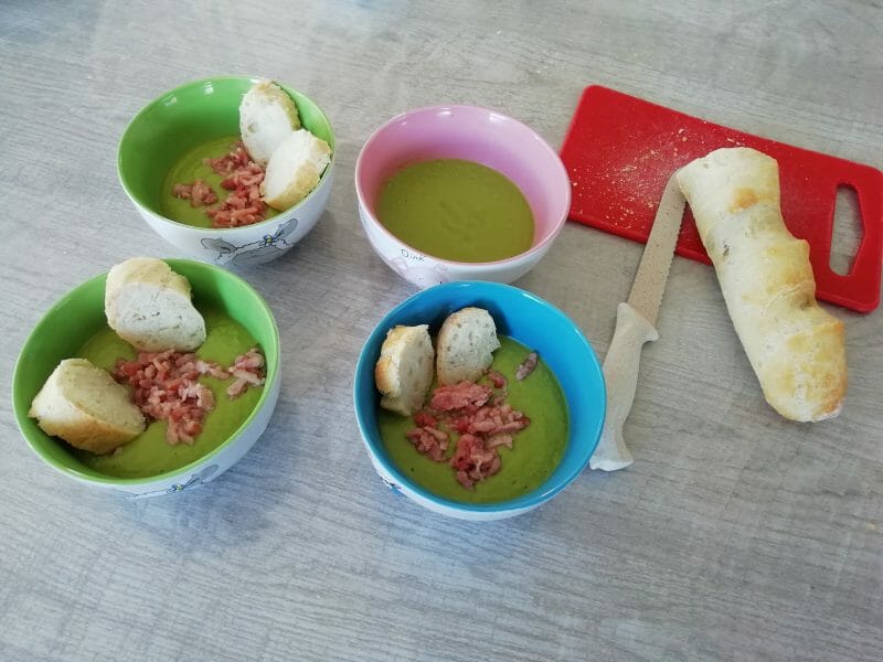 Cliquez pour zoomer ! Velouté de petits pois Thermomix par petch1986