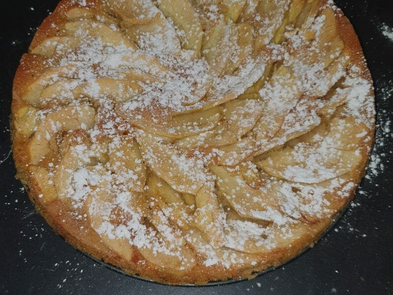 Cliquez pour zoomer ! Tarte Suisse aux pommes Thermomix par chourouk