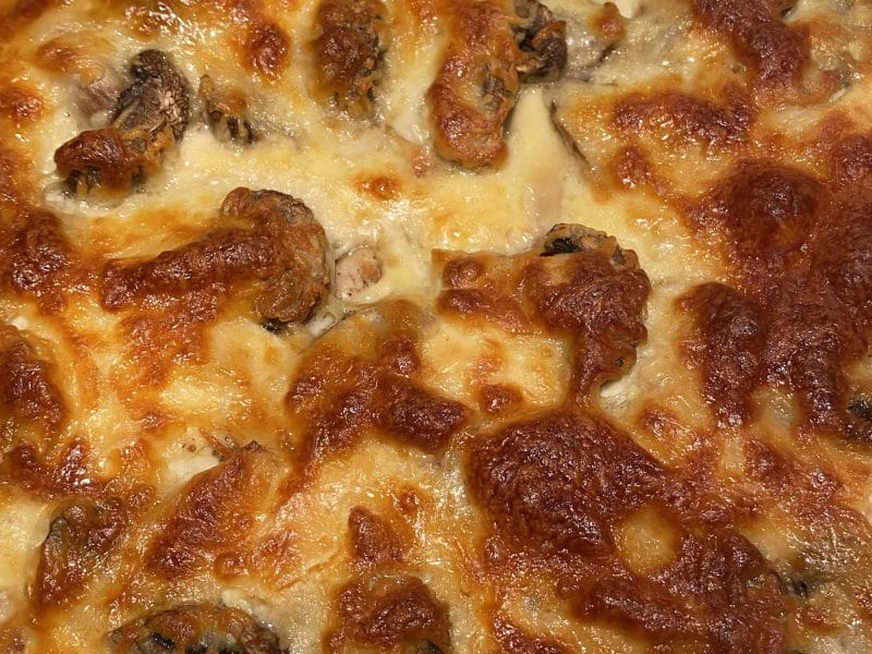 Cliquez pour zoomer ! Tarte au poulet et champignons Thermomix par stephanie_301