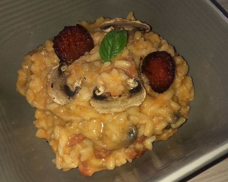 Cliquez pour zoomer ! Risotto au chorizo Thermomix par maeva_50