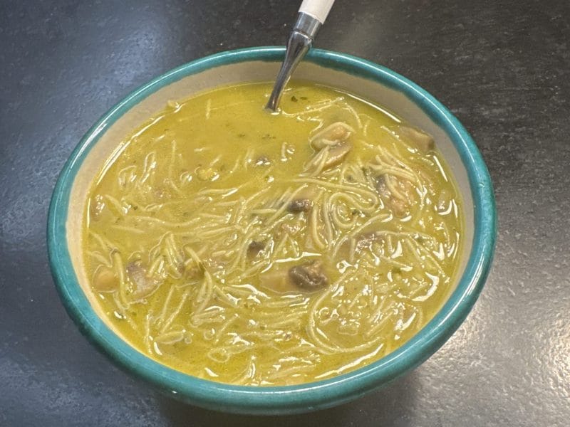 Cliquez pour zoomer ! Soupe curry-coco aux champignons Thermomix par TamOrt