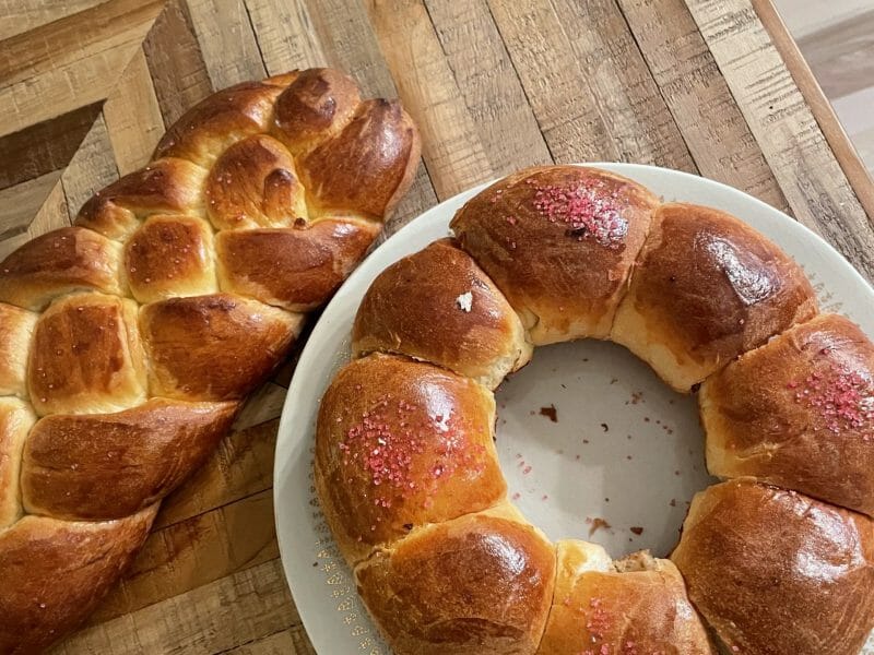 Cliquez pour zoomer ! Brioche tressée à la mie filante Thermomix par sbenniss