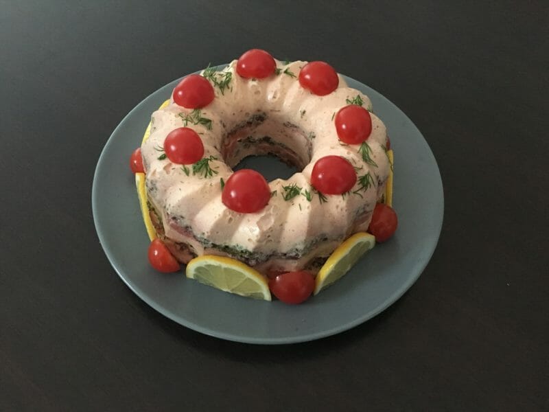 Cliquez pour zoomer ! Terrine de saumon frais et fumé Thermomix par Marie