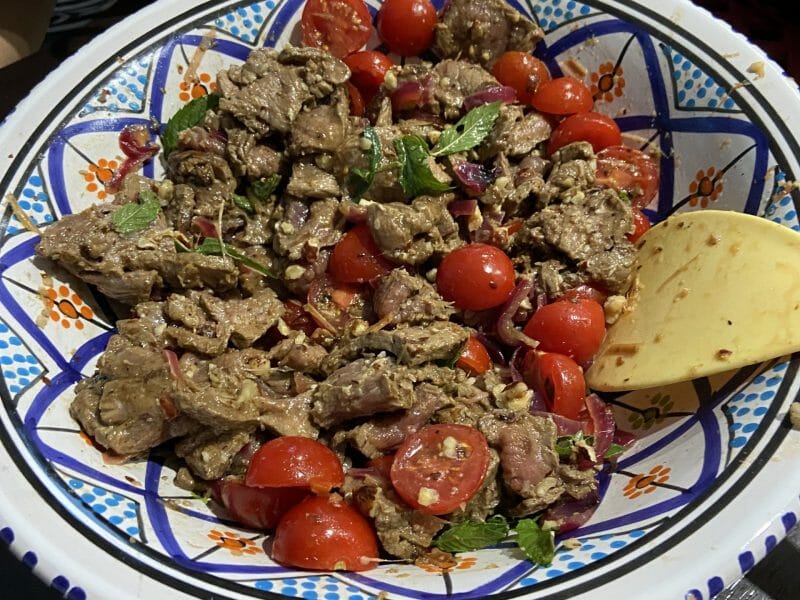 Cliquez pour zoomer ! Salade thaï au boeuf Thermomix par Marie