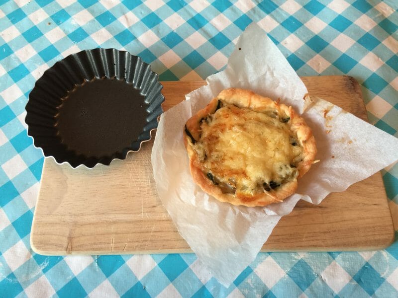 Cliquez pour zoomer ! Quiche au vert de blettes Thermomix par Chriscuisine