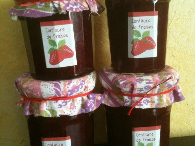 Cliquez pour zoomer ! Confiture de fraises Thermomix par Chriscuisine