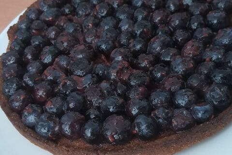 Cliquez pour zoomer ! Tarte aux myrtilles Thermomix par imane2b