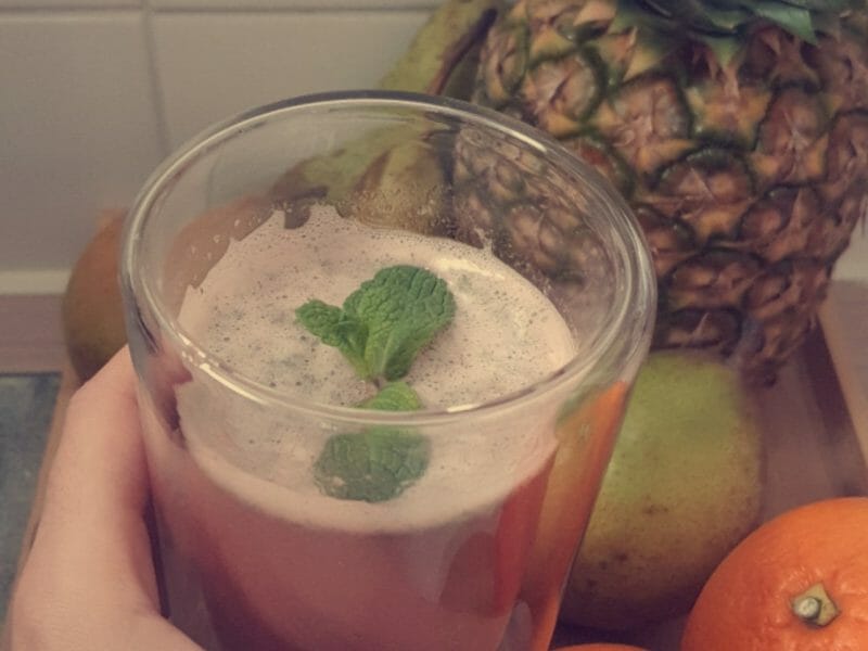Cliquez pour zoomer ! Mojito fraise Thermomix par imane2b