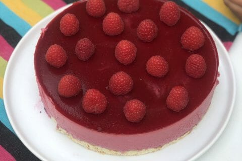 Cliquez pour zoomer ! Bavarois aux framboises Thermomix par andoux