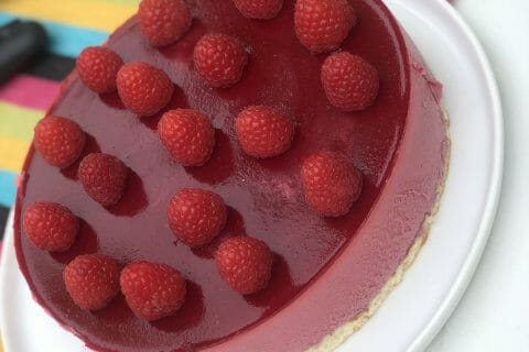 Cliquez pour zoomer ! Bavarois aux framboises Thermomix par andoux