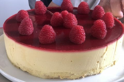 Cliquez pour zoomer ! Bavarois aux framboises Thermomix par andoux