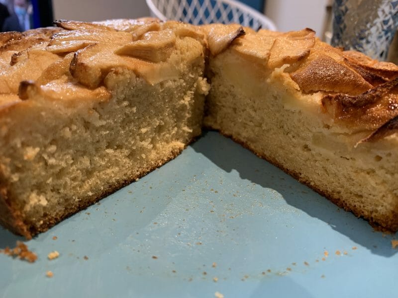 Cliquez pour zoomer ! Gâteau aux pommes et mascarpone Thermomix par leontine_1