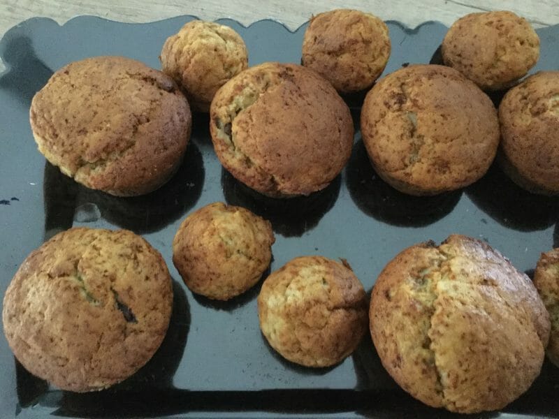Cliquez pour zoomer ! Muffins à la banane Thermomix par nanette21