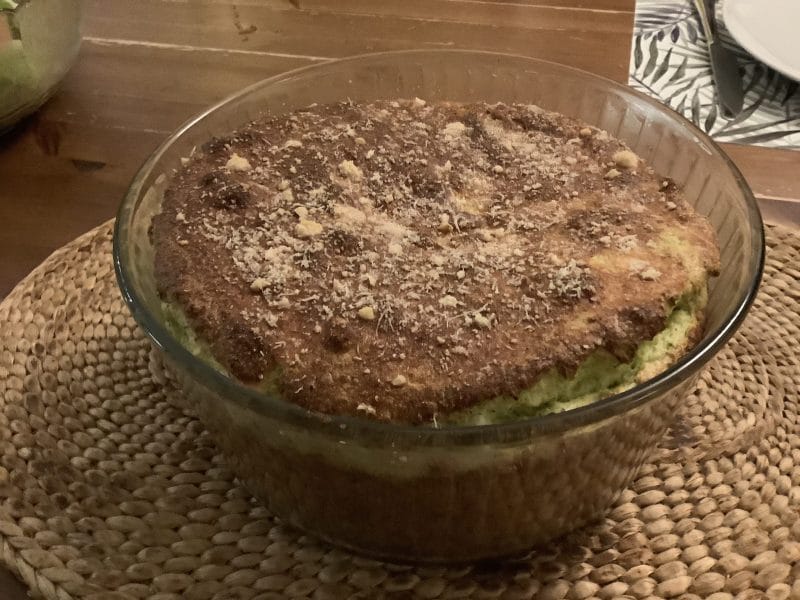 Cliquez pour zoomer ! Soufflé de courgettes au saumon fumé Thermomix par sylvietc
