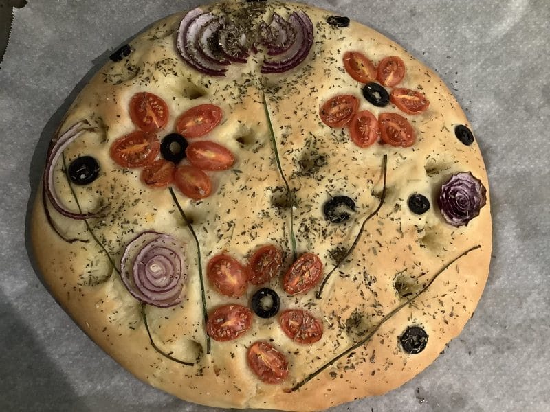 Cliquez pour zoomer ! Focaccia Thermomix par sylvietc