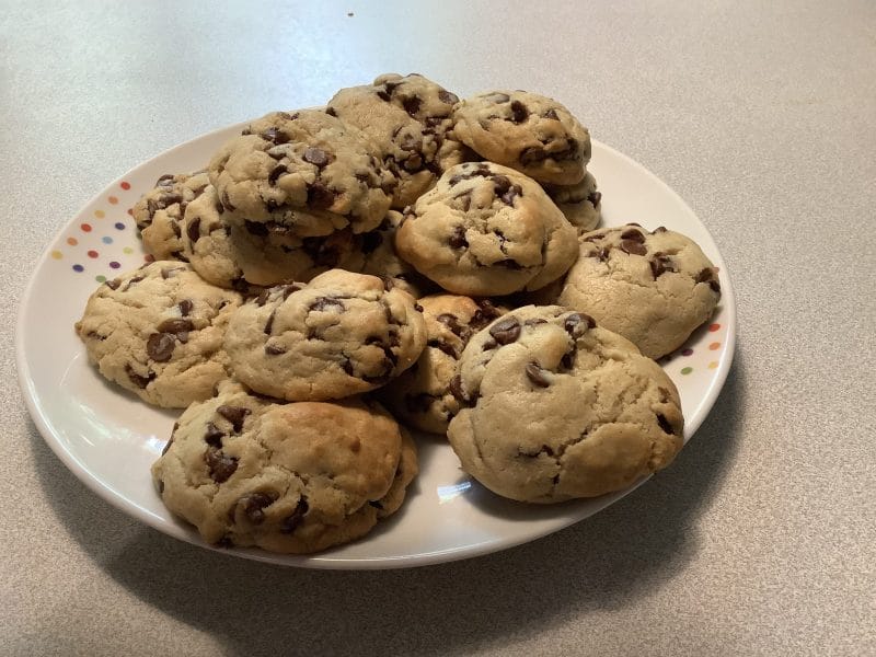 Cliquez pour zoomer ! Cookies beurre de cacahuète et pépites de chocolat Thermomix par sylvietc